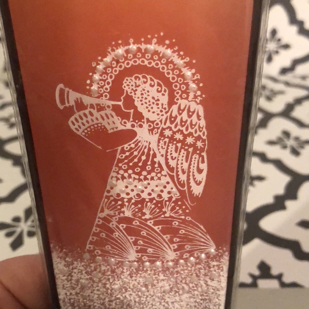 Homemade flat candle - Picture 3 of 3